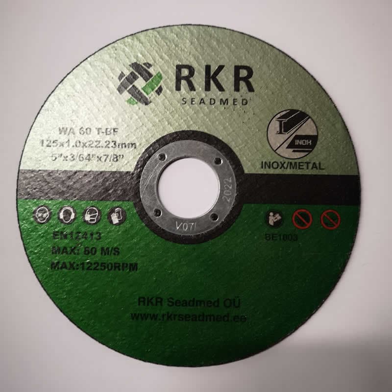 Lõikeketas RKR Metal/Inox 41 125×1.0×22 CR46-BF