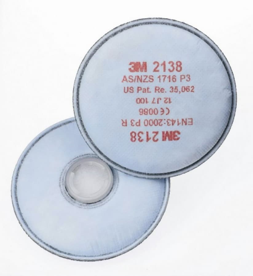 3M 2138 P3 tolmufilter 40 paari/kast