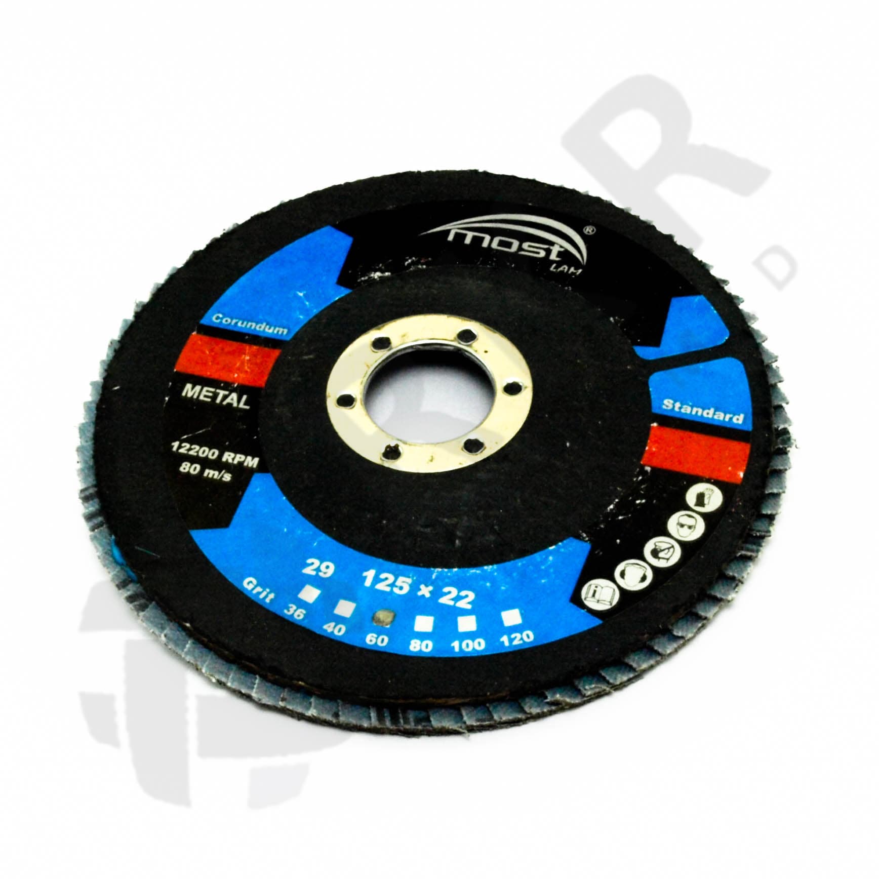 Lamellketas MOST Standard Corundum 27 125×22 P60