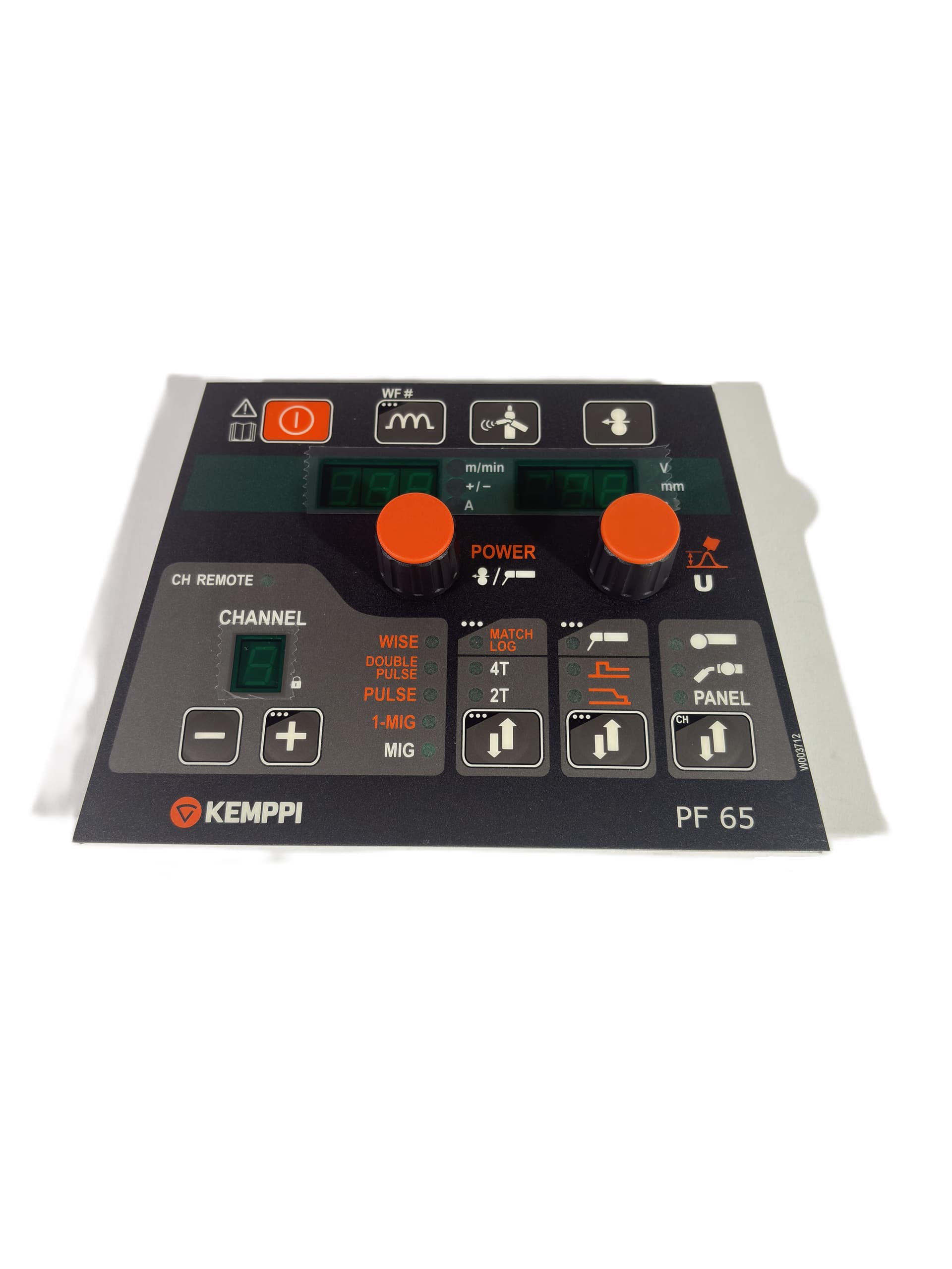 PF65 juhtpaneel, FastMig Pulse