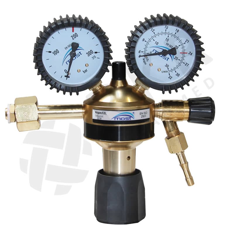 Regulaator MOST Ar/CO2 W21,8×1/14",G ¼"