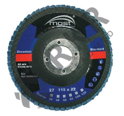 Lamellketas MOST Standard Zirconium 29 125×22 P60