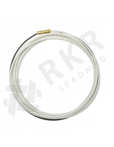 WIRE CONDUIT 0,6-0,8 5M WHITE FE