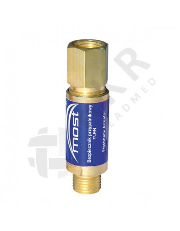 6394001128 - Tagasilöögi klapp põletile hapnik MOST G 3/8" RH