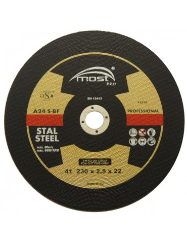 Lõikeketas MOST PRO Metal/Inox 41 125*1.0*22 A60T-BF 