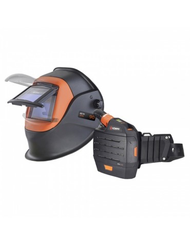 Kemppi BETA 90 XFA isetumenev keevitusmask koos PFU 210e puhuriga