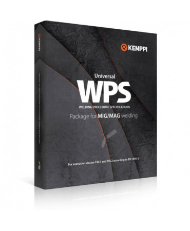 Kemppi universaalne WPS-pakett - MIG/MAG keevitusele (84 WPS-i)
