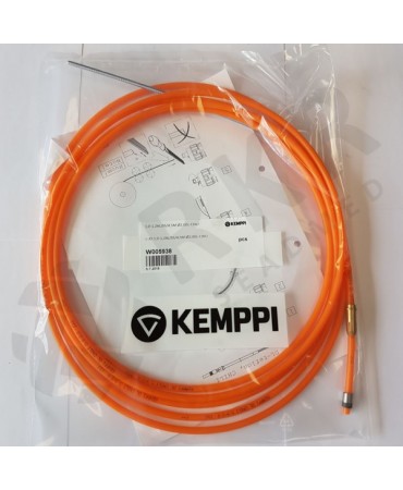 Teflonkõri DL 1.0-1.2mm oranž (MMT/PMT) 4,5m