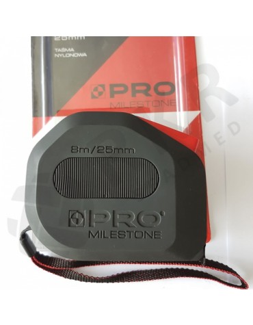 Mõõdulint PRO MILESTONE 8mx25mm